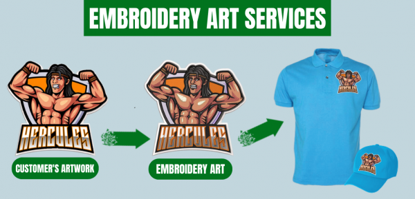 Embroidery Digitizing