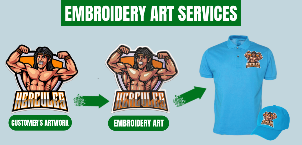 Embroidery Digitizing Service Embroidery Digitizing Service